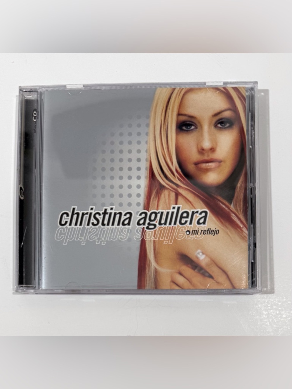 Christina Aguilera Mi Reflejo CD - Gray Jewel Case